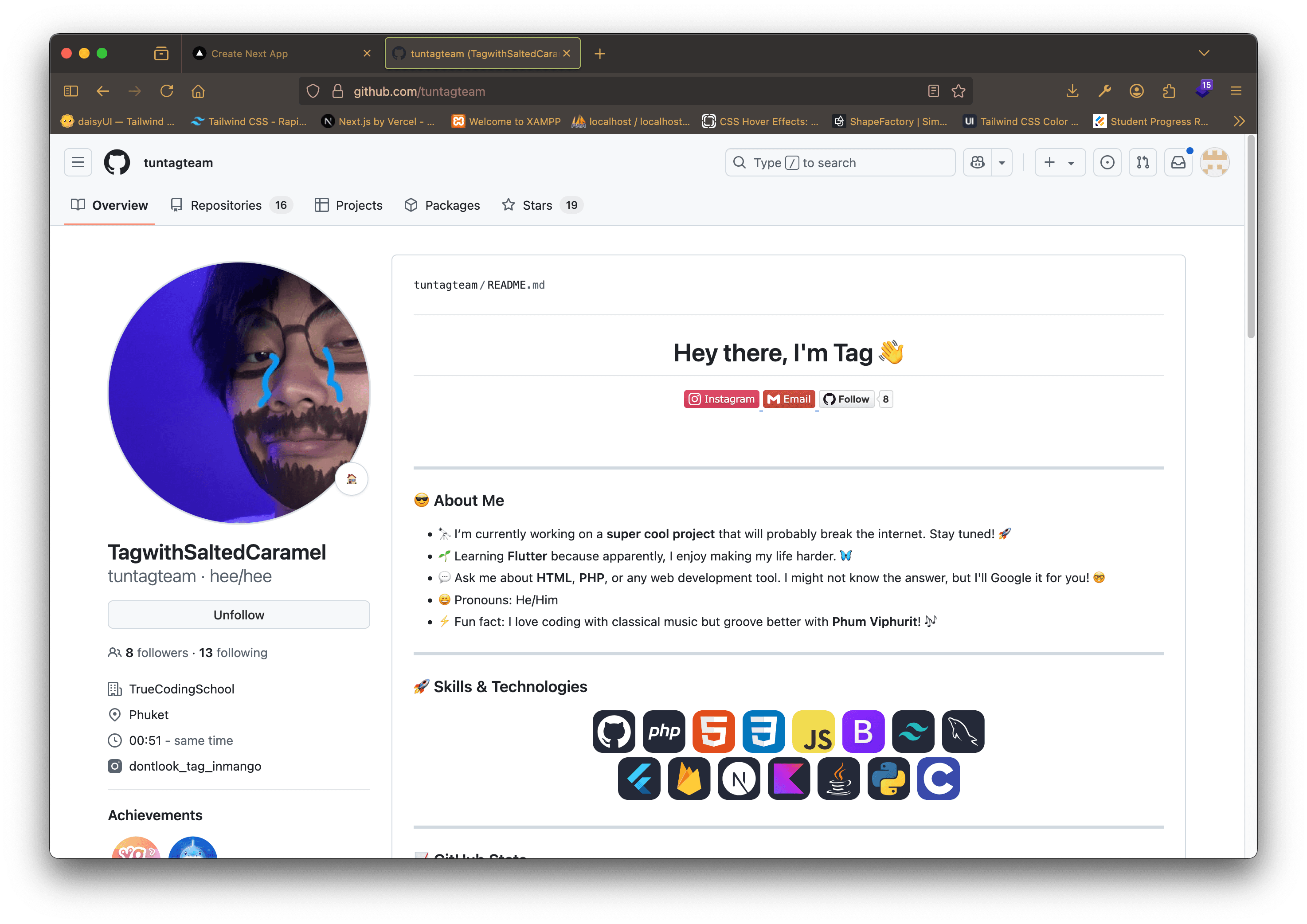 GitHub Profile - More Projects